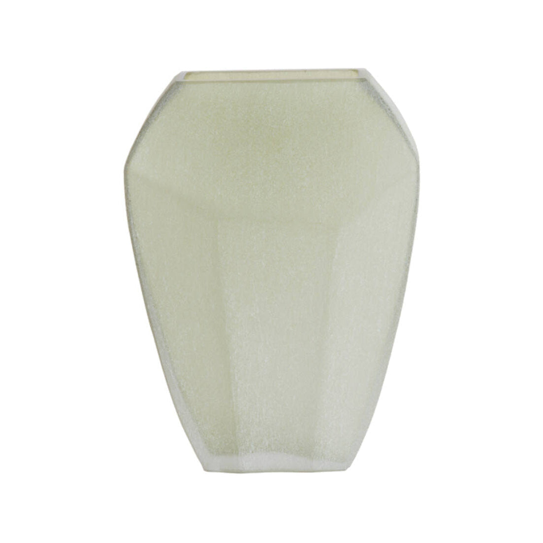 Vionna Olive Green Glass Vase 33.5cm