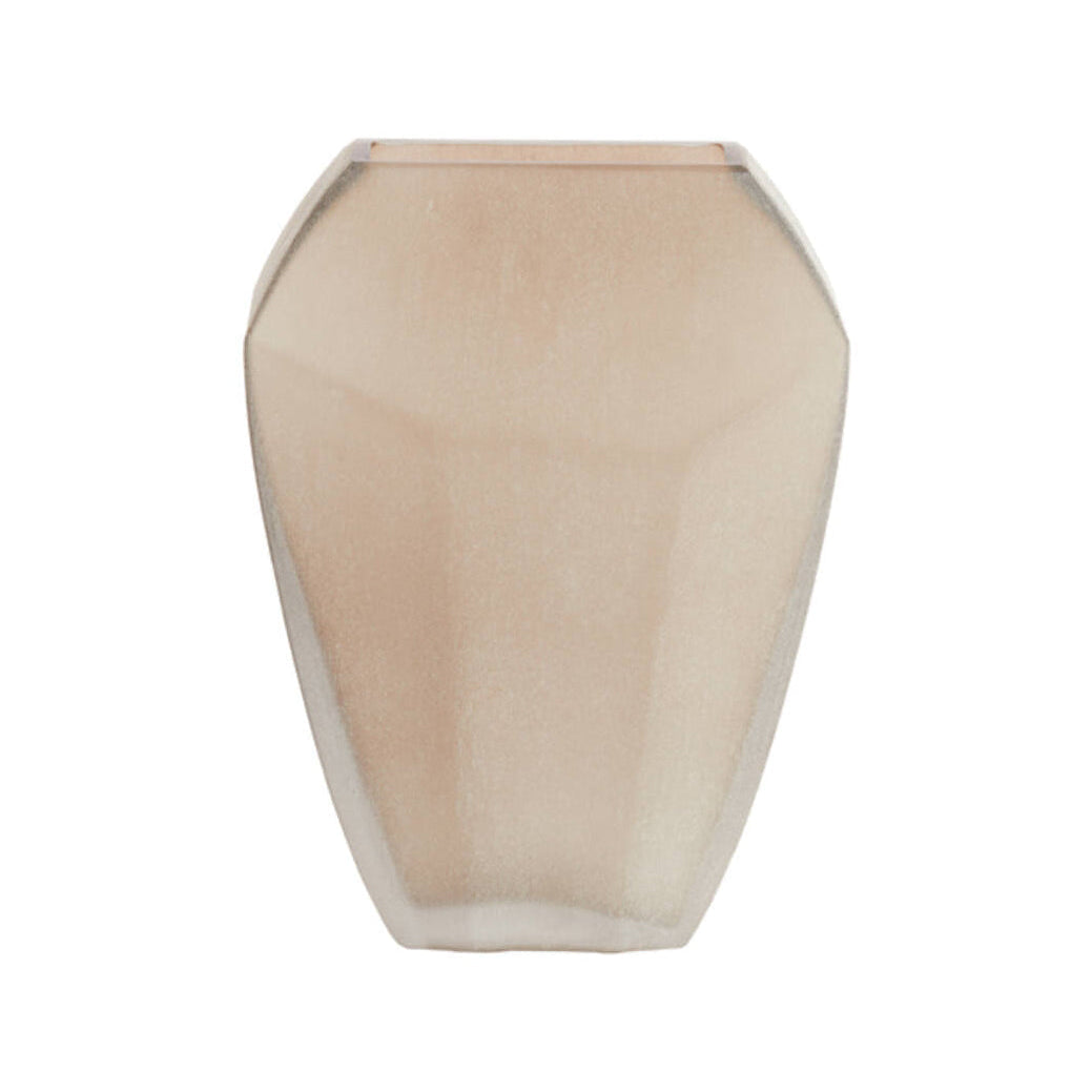 Vionna Light Brown Glass Vase 33.5cm