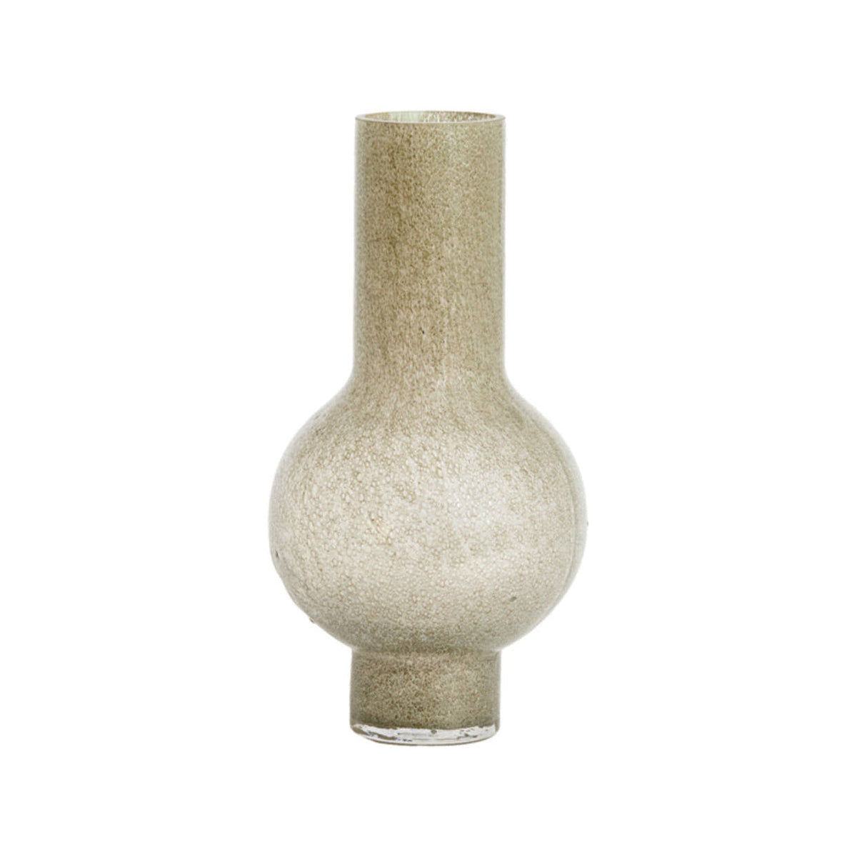 Lazaro Grey/Green Glass Vase 48.5cm