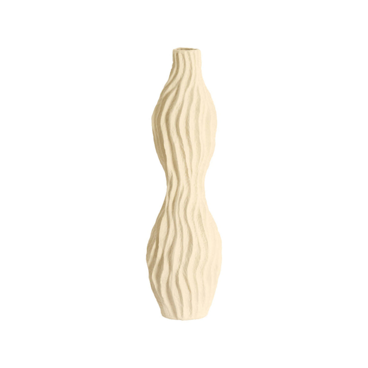 Vania Cream Ceramic Vase 76cm