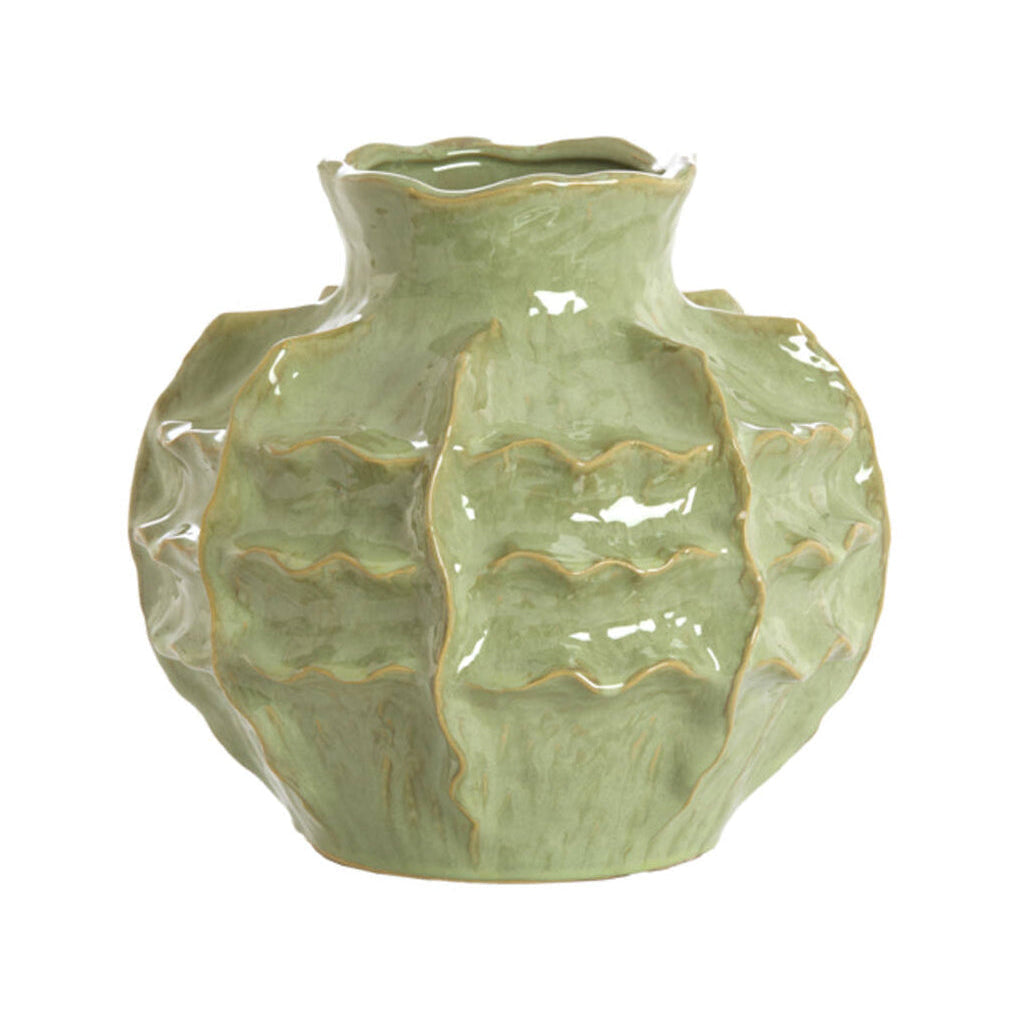 Loseto Green Ceramic Vase 28cm