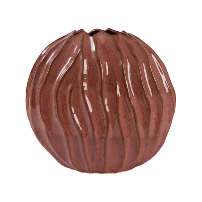 Poduri Dark Pink Ceramic Vase 42cm