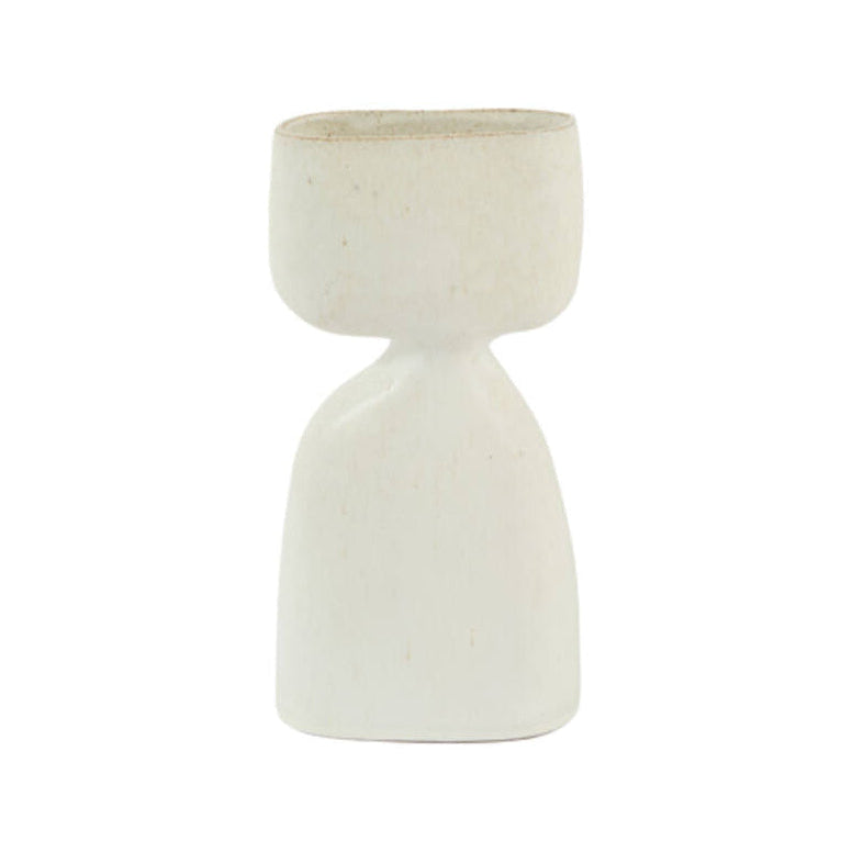Davito Cream Ceramic Vase 32cm