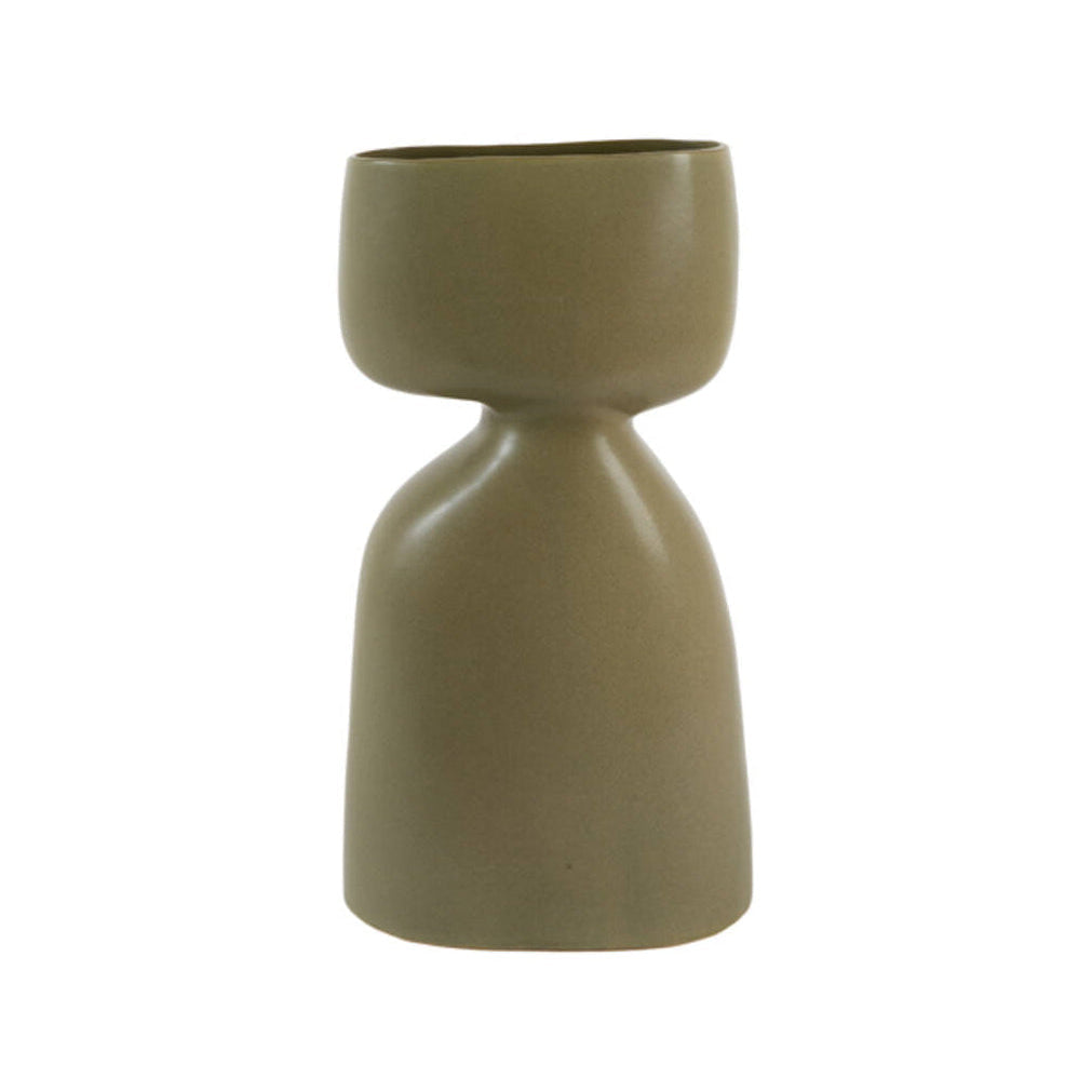 Davito Olive Green Ceramic Vase 41cm