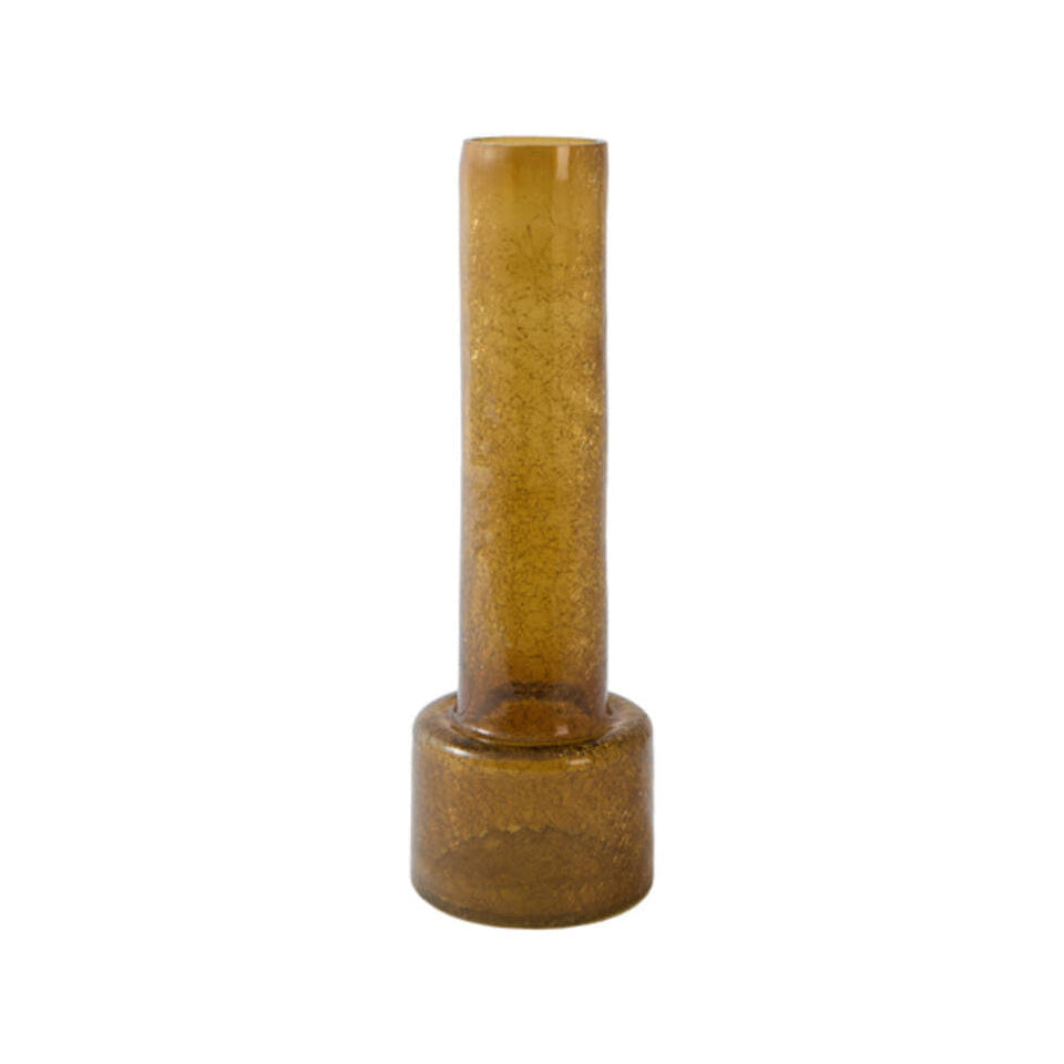 Borando Amber Glass Vase 40.5cm