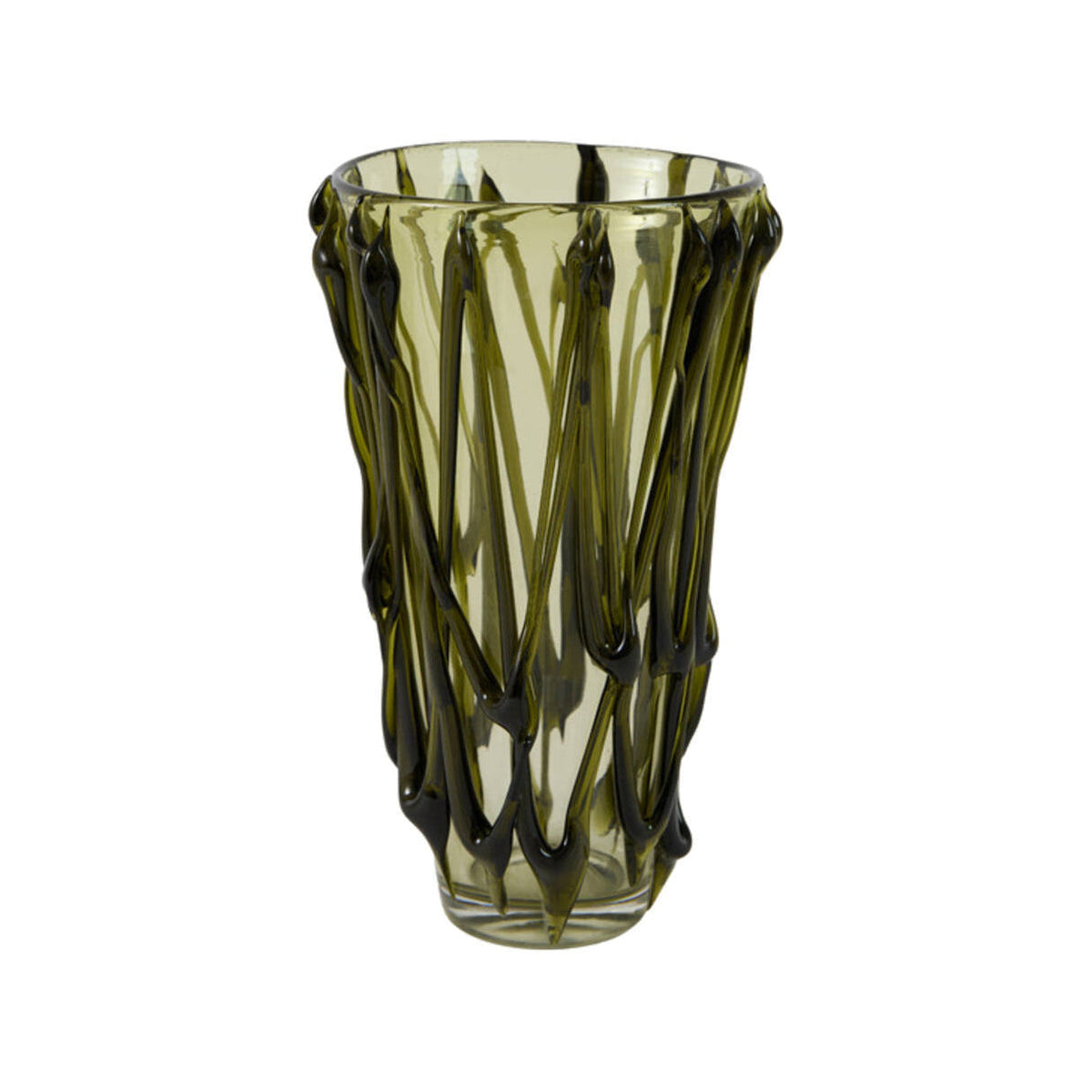 Zoyra Green Glass Vase 30cm