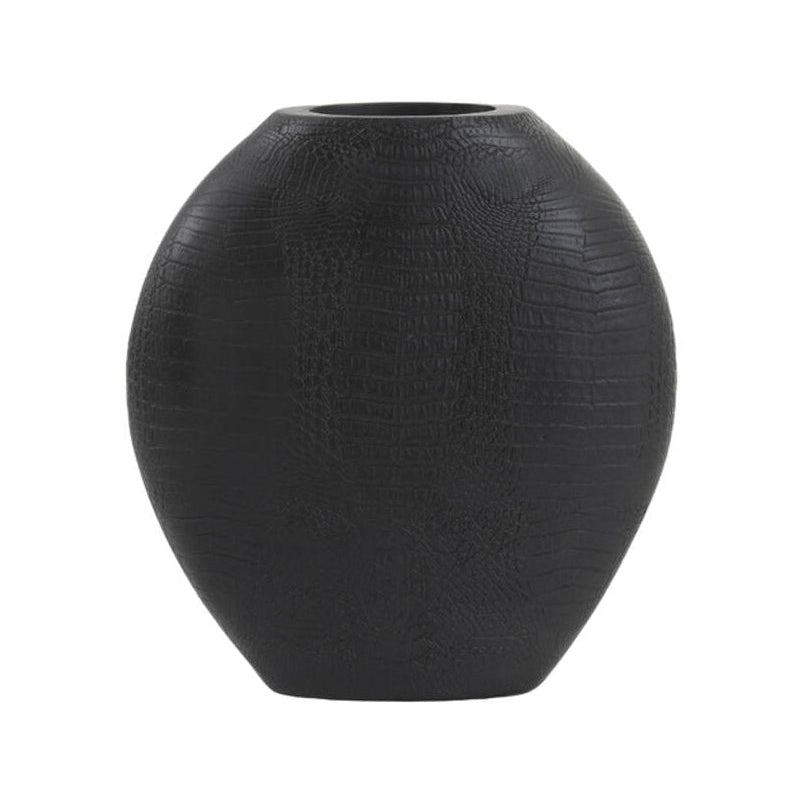 Skeld Black Vase 31.5cm