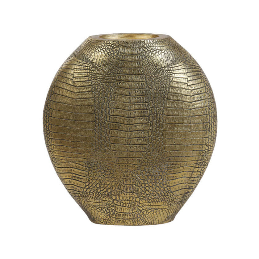 Skeld Antique Bronze Vase 31.5cm