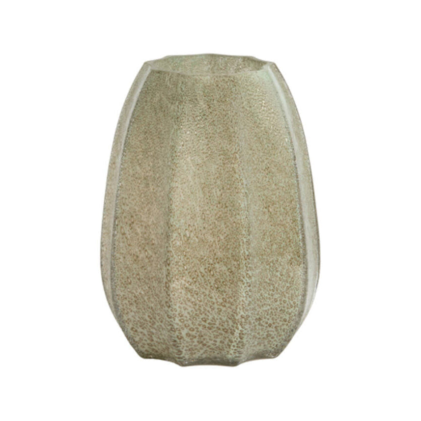 Bradley Grey/Green Glass Vase 23.5cm