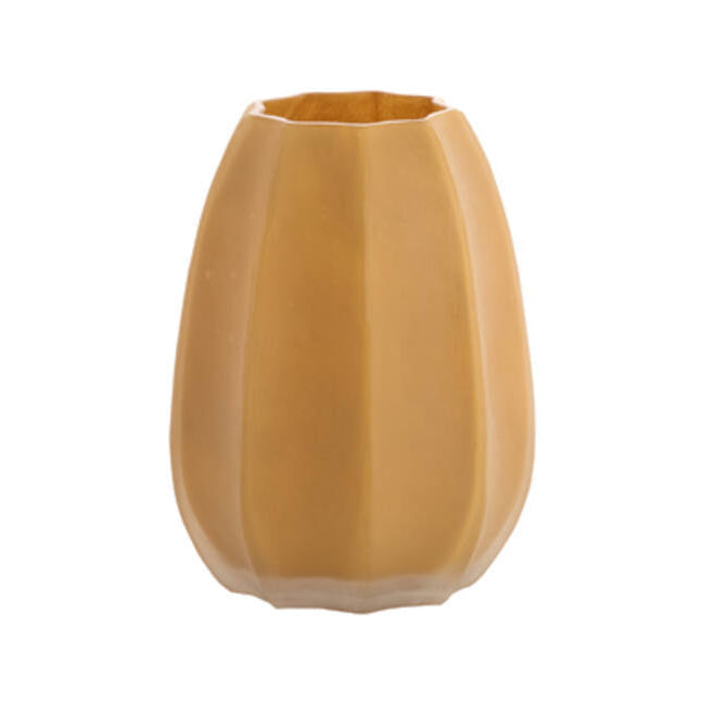Bradley Caramel Glass Vase 23.5cm