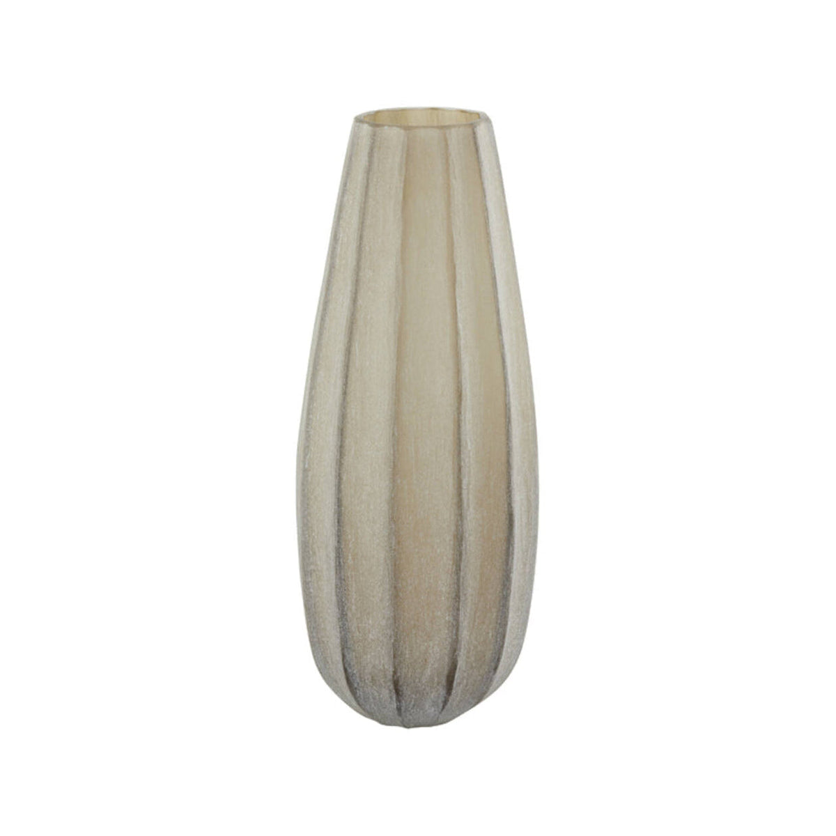 Bradley Light Brown Glass Vase 44.5cm