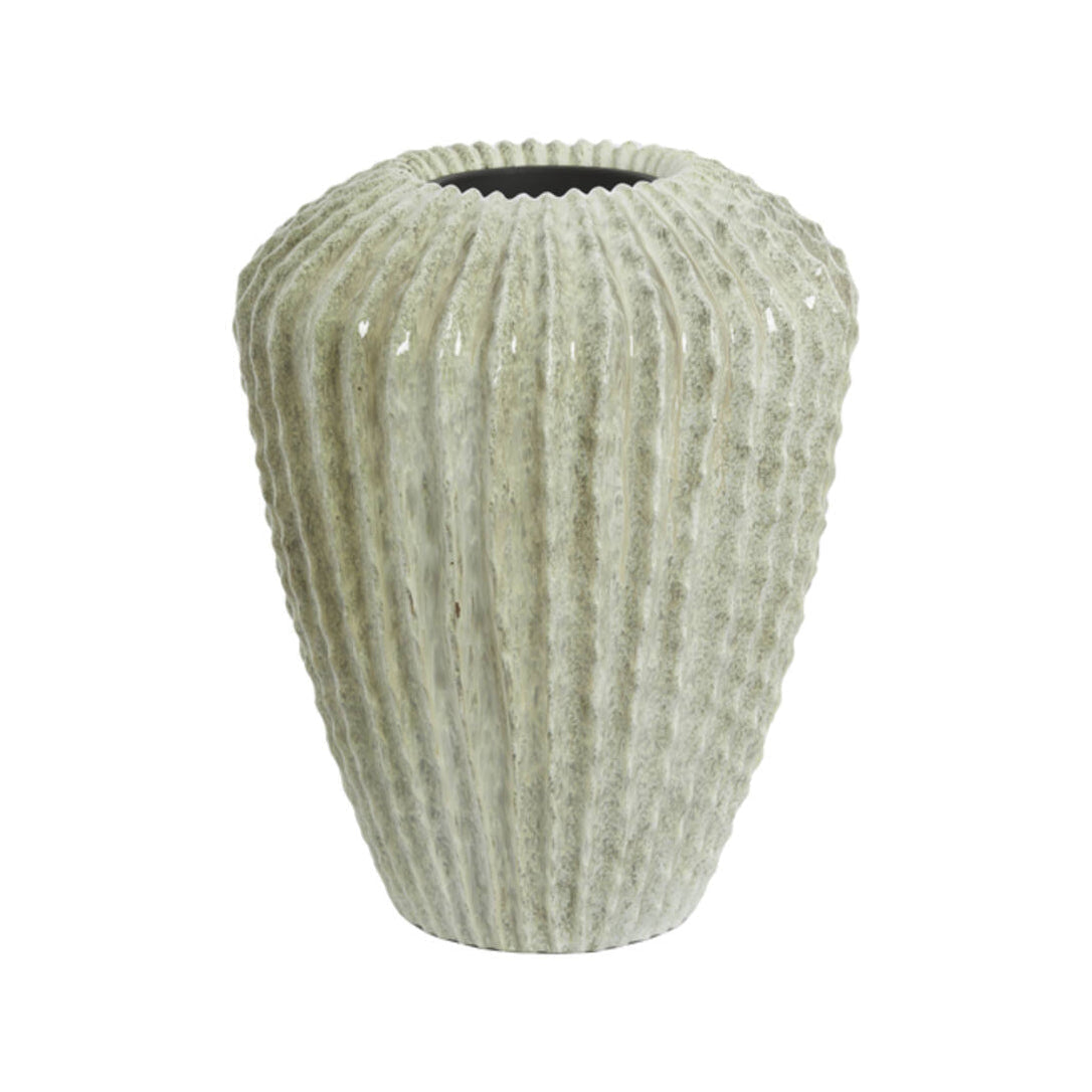 Cacti Gloss Mint Green Decorative Planter 65cm