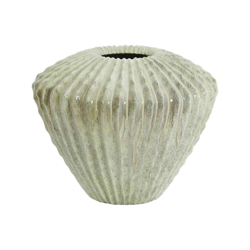Cacti Gloss Mint Green Decorative Planter 45cm