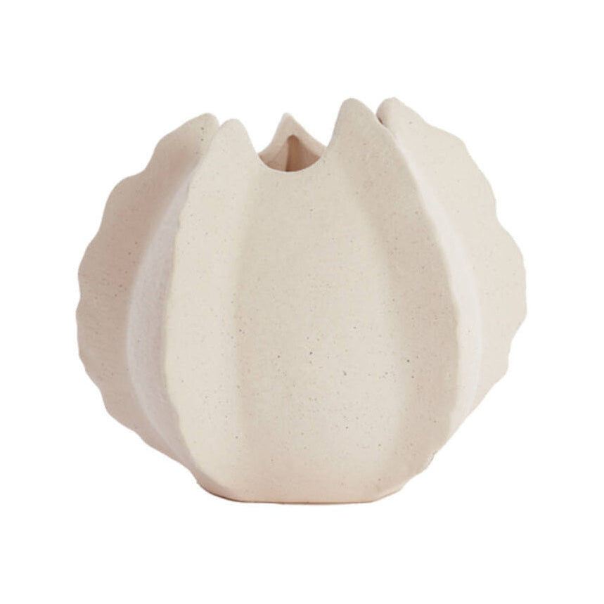 Kelapa Cream Ceramic Vase 23cm