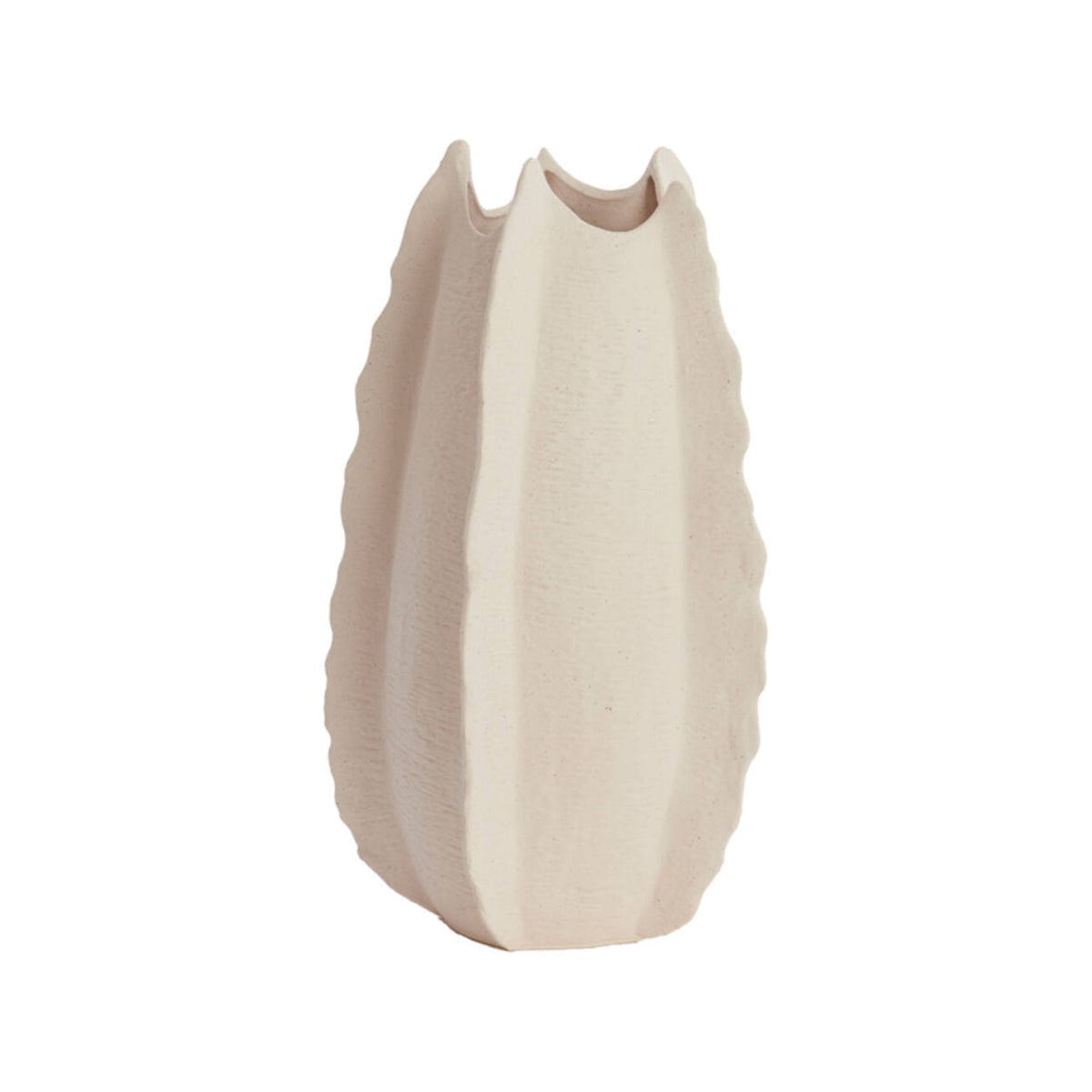 Kelapa Cream Ceramic Vase 53cm