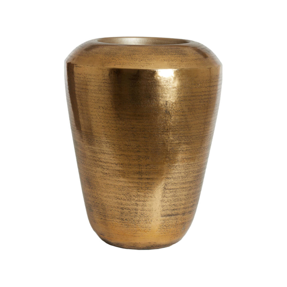 Louie Antique Bronze Metal Vase 68cm