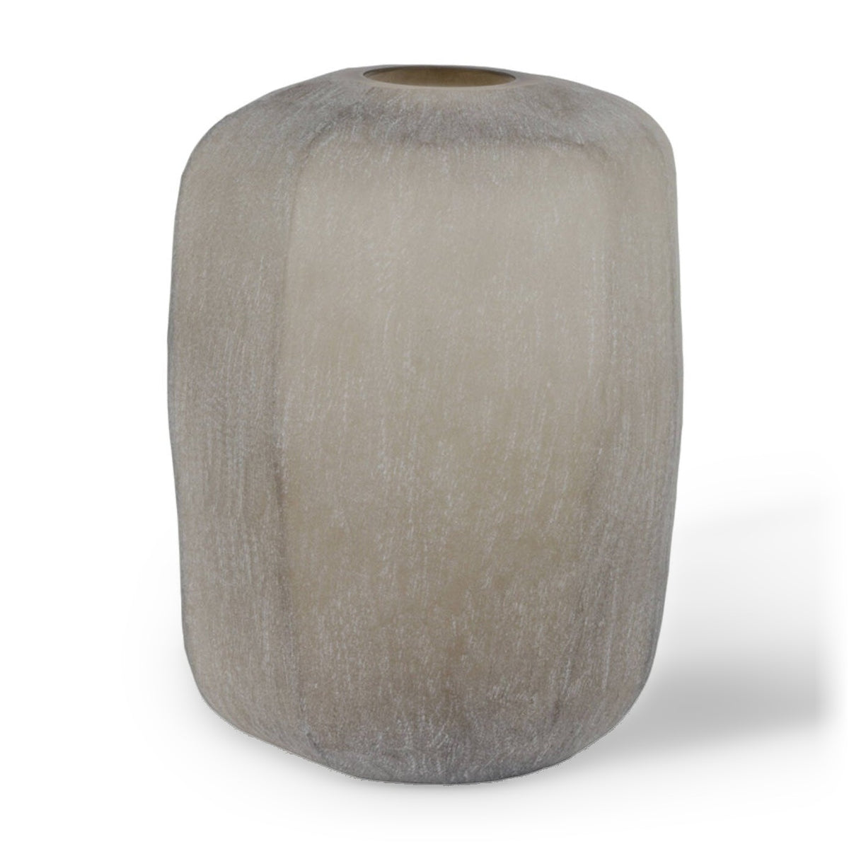 Pacengo Light Brown Glass Vase 42cm