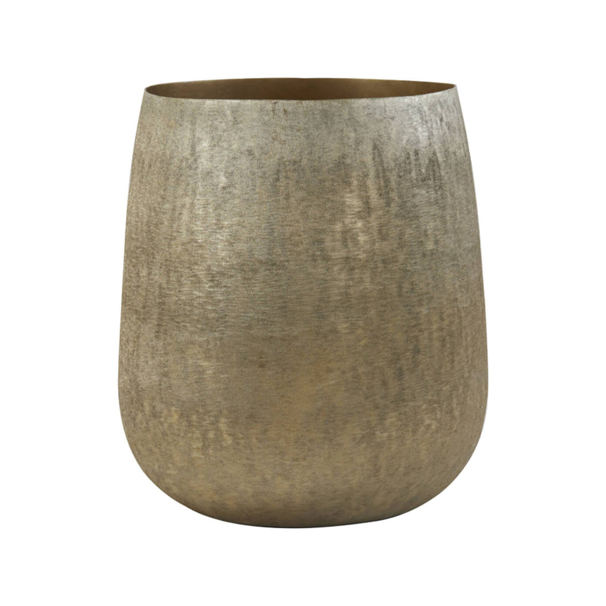 Genoli Gold Metal Decorative Planter