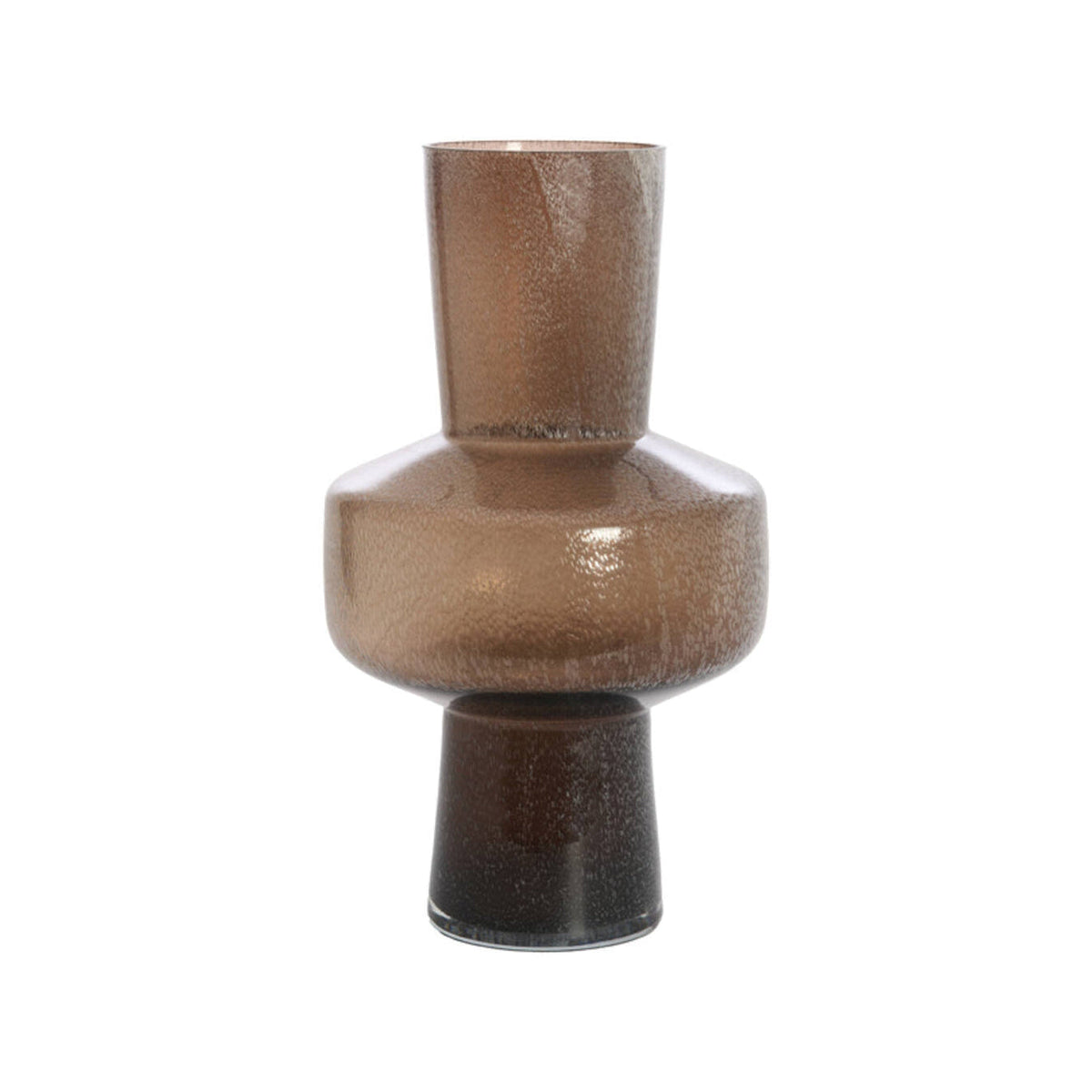 Trasmo Brown Glass Vase
