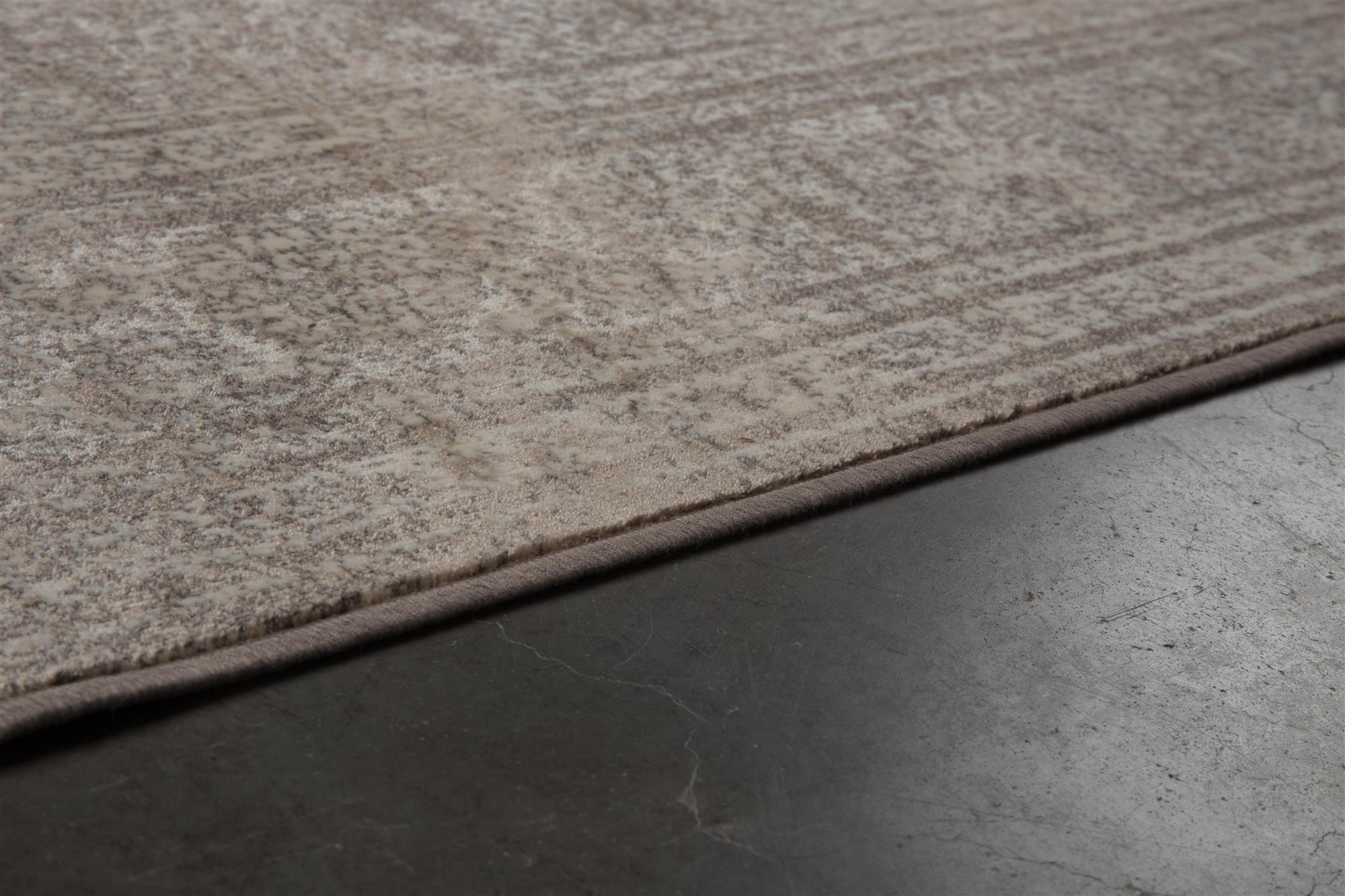 Dutchbone Rugged Beige Viscose Rug 200 x 300 cm