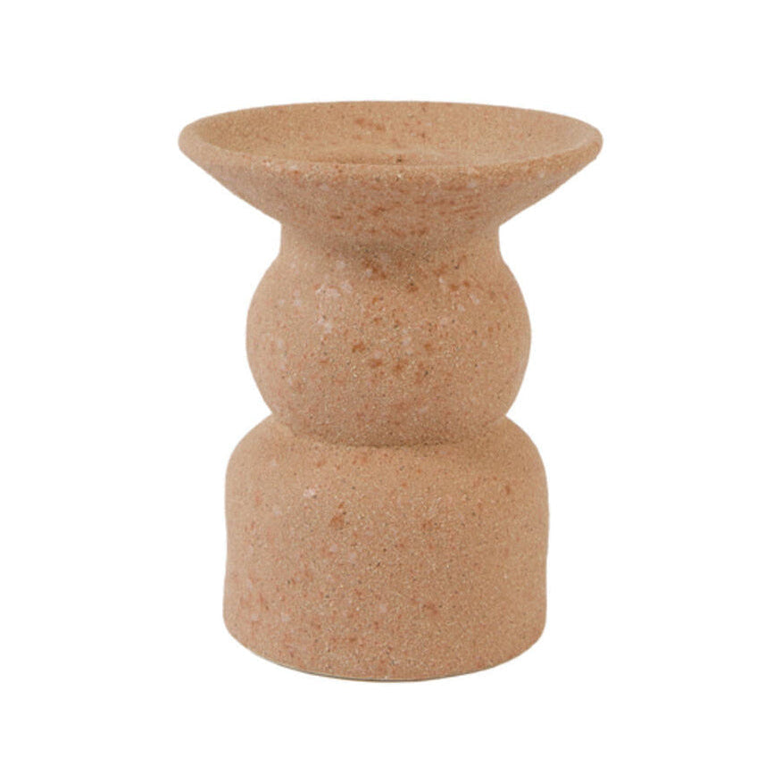 Atrani Terracotta Ceramic Candle Holder