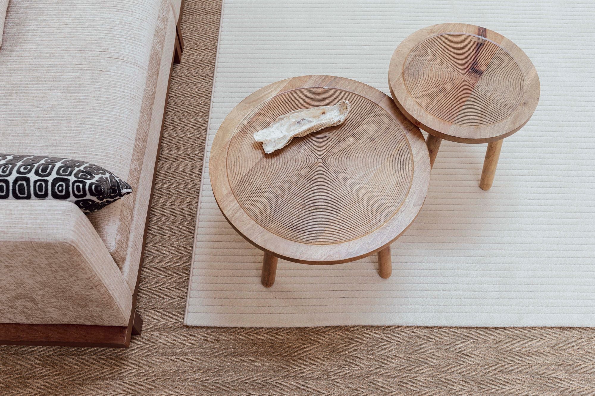 Zuiver Shore Sand Rectangle Rug 200x290