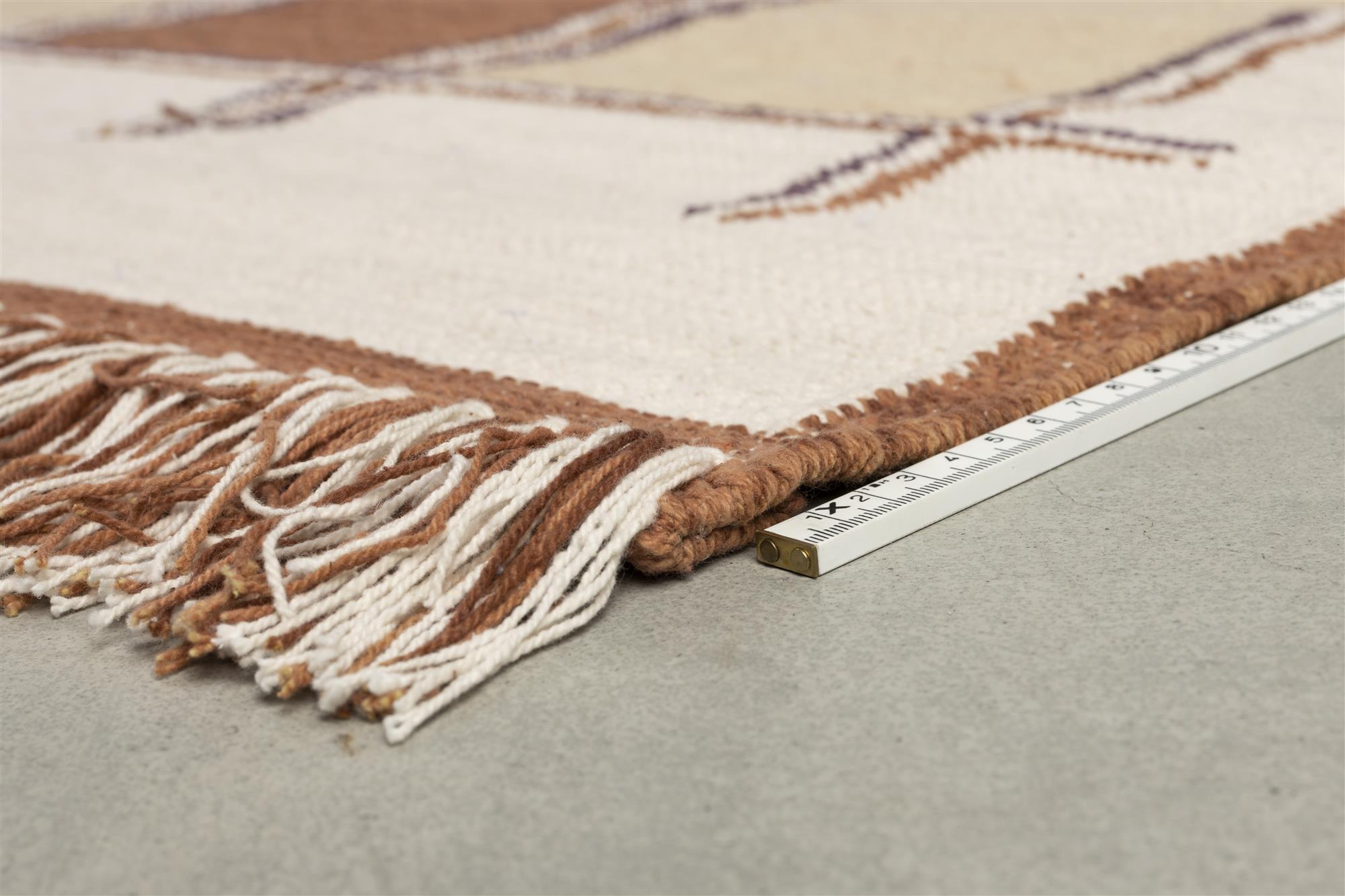 Dutchbone Gambit Beige/Terra Cotton Rug 160 x 230 cm
