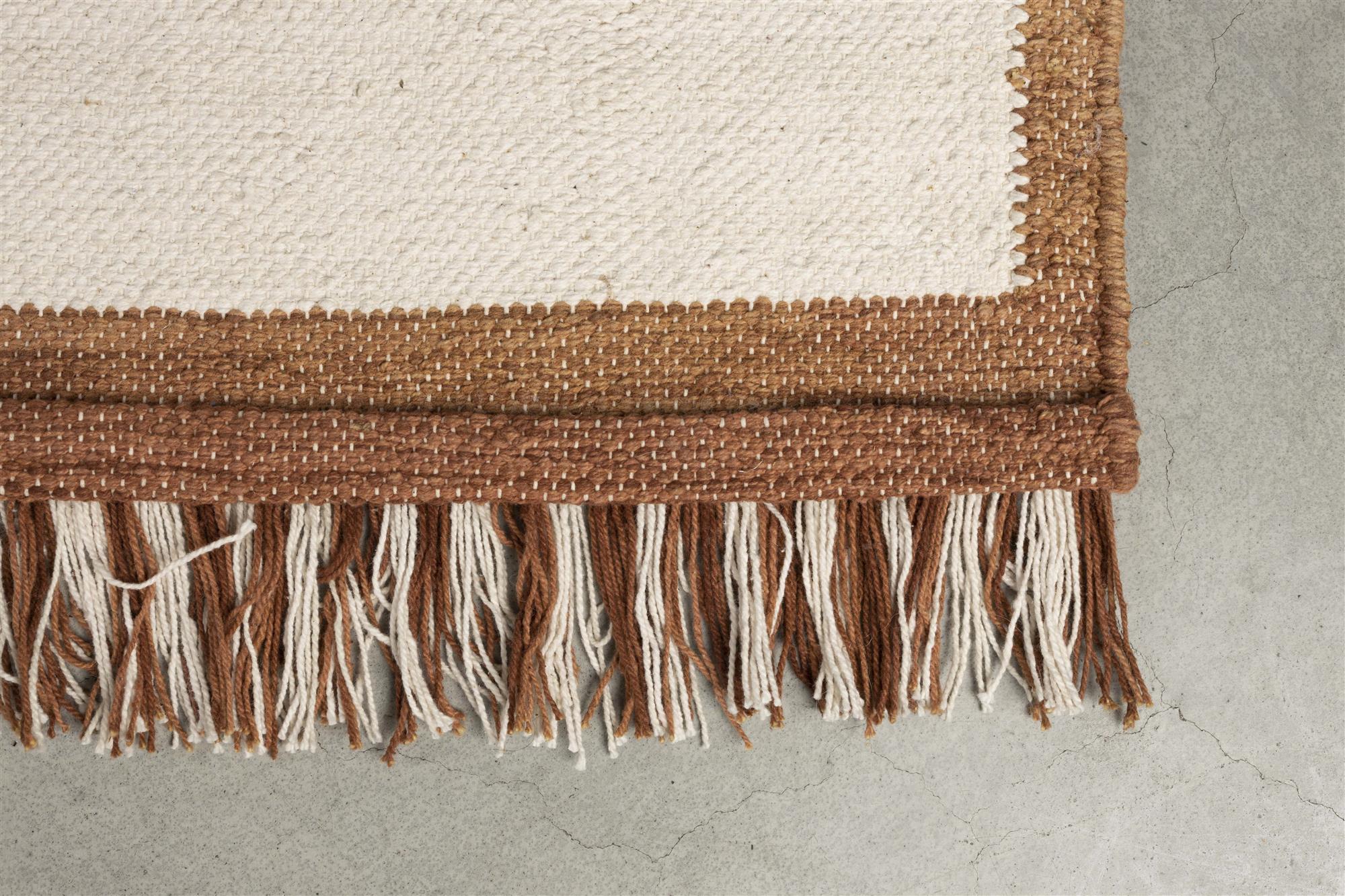 Dutchbone Gambit Beige/Terra Cotton Rug 160 x 230 cm