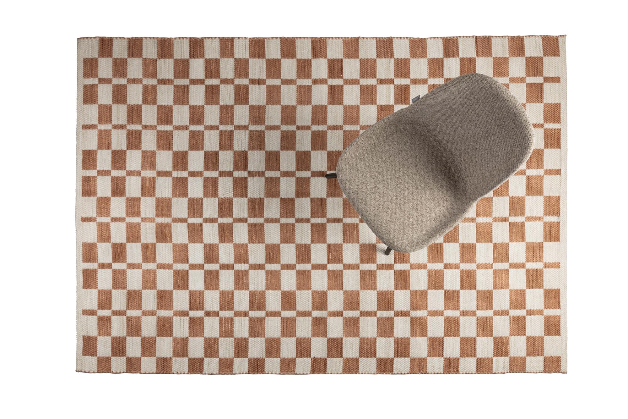 Zuiver Checker Upcycled PET Rug 160 x 230 cm