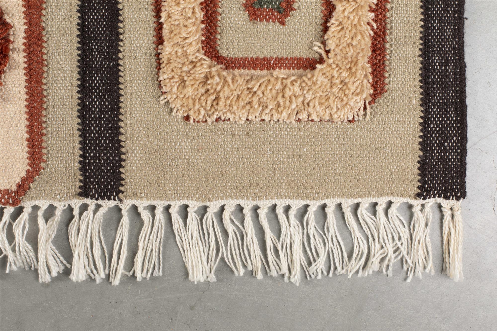 Dutchbone Haydon Grey Polyester Rug 160 x 230 cm