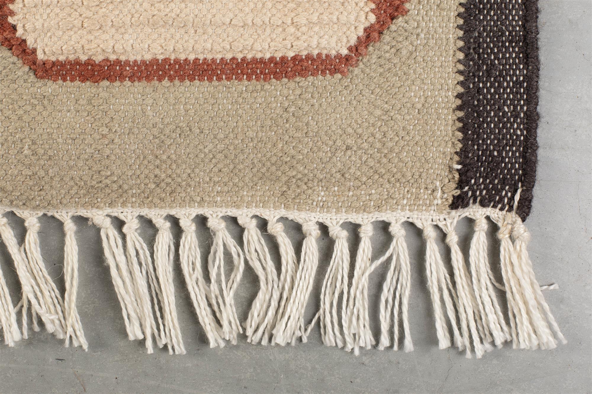 Dutchbone Haydon Grey Polyester Rug 160 x 230 cm