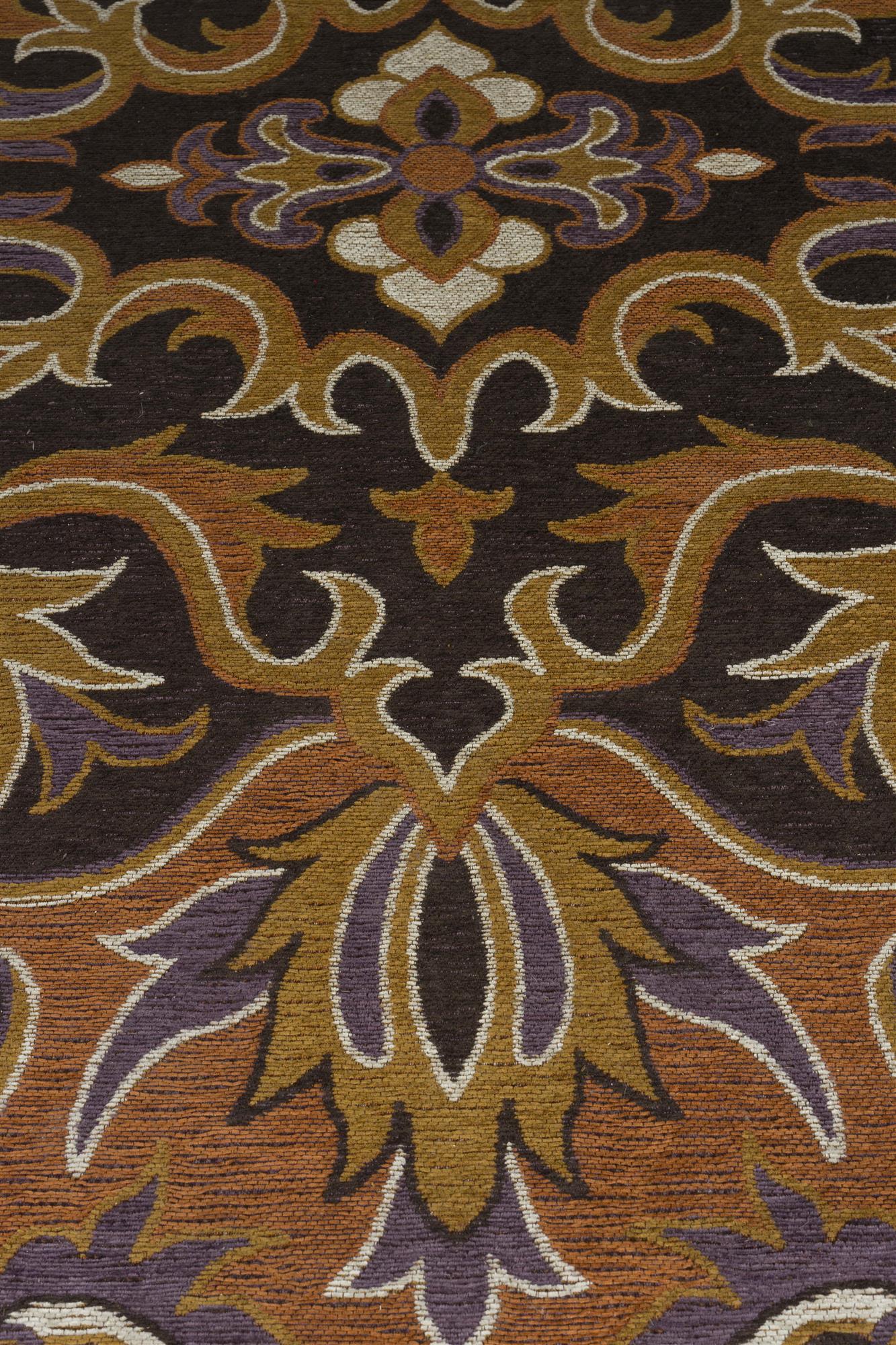 Dutchbone Bashmira Orange Polyester Rug 160 x 230 cm