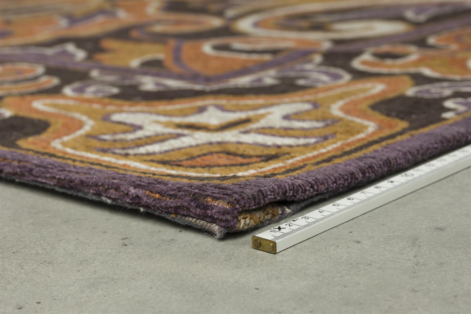 Dutchbone Bashmira Orange Polyester Rug 160 x 230 cm