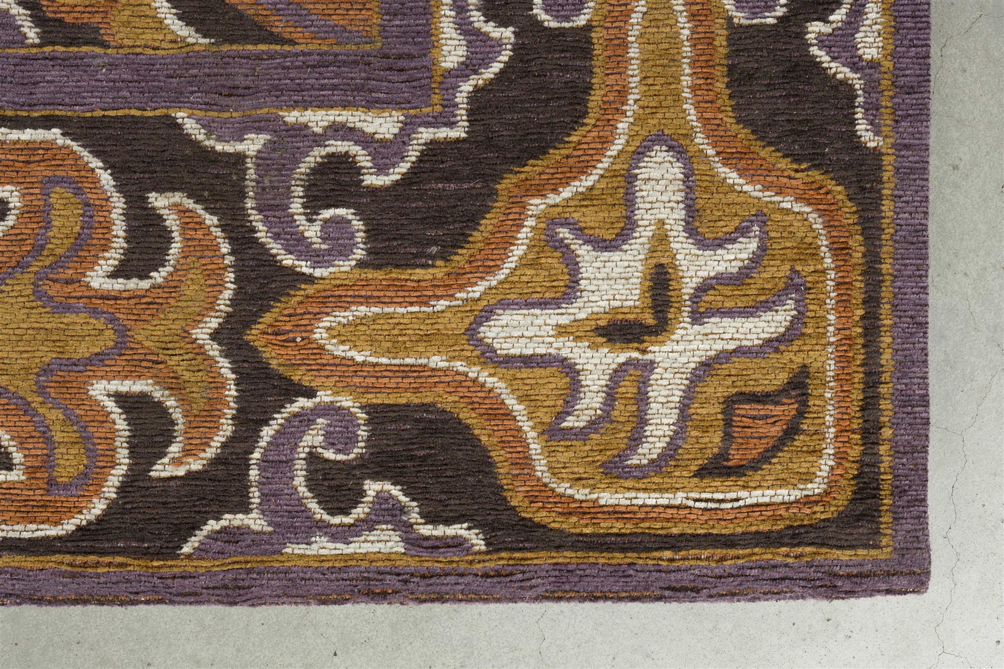 Dutchbone Bashmira Orange Polyester Rug 160 x 230 cm