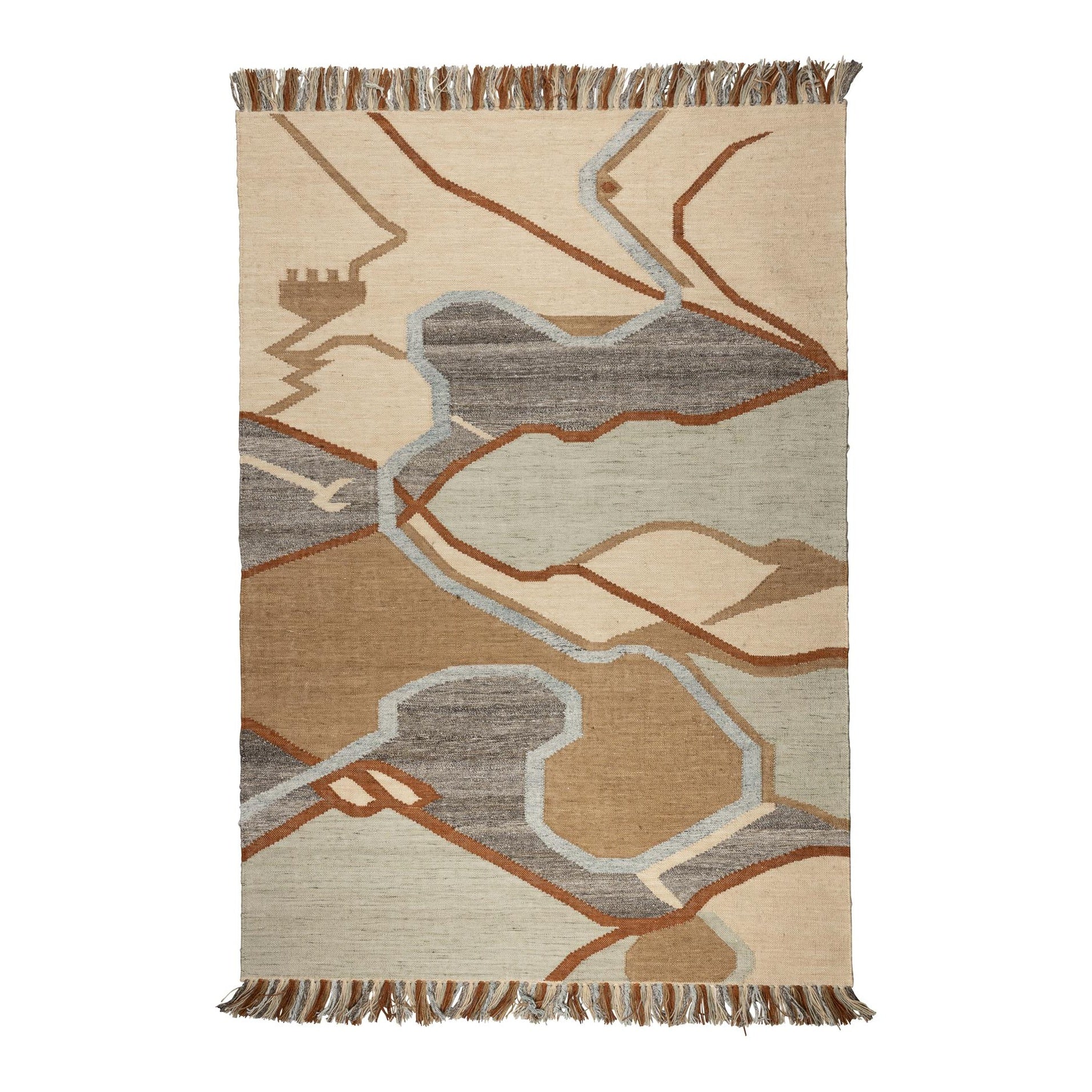Zuiver Saigon Orange Upcycled PET Rug 160 x 230 cm