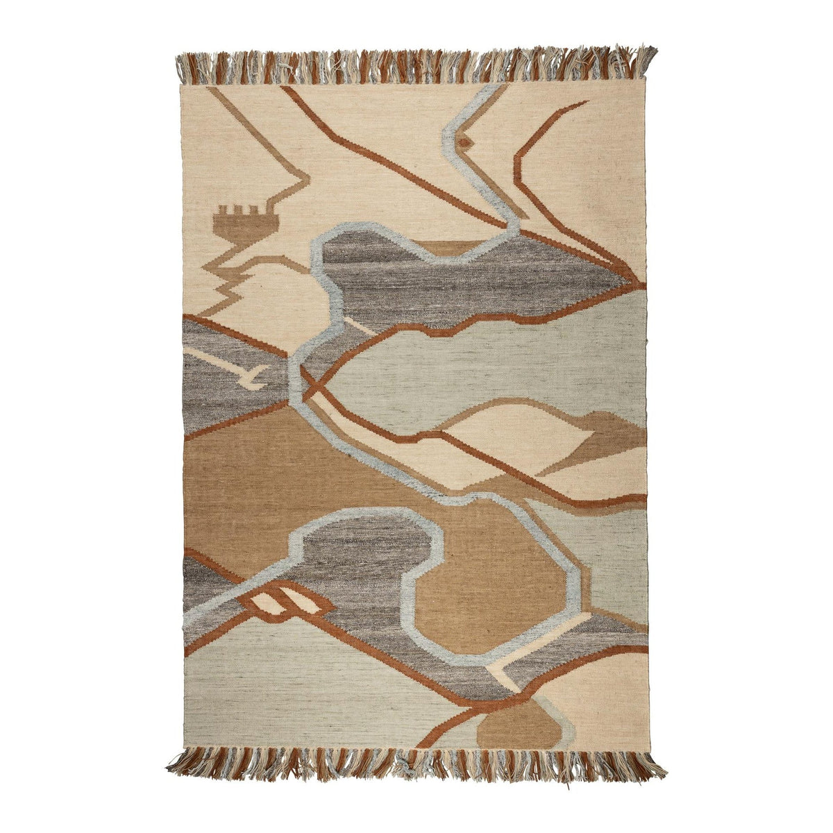Zuiver Saigon Orange Upcycled PET Rug 160 x 230 cm