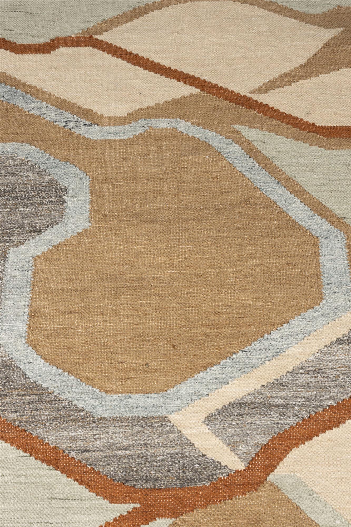 Zuiver Saigon Orange Upcycled PET Rug 160 x 230 cm