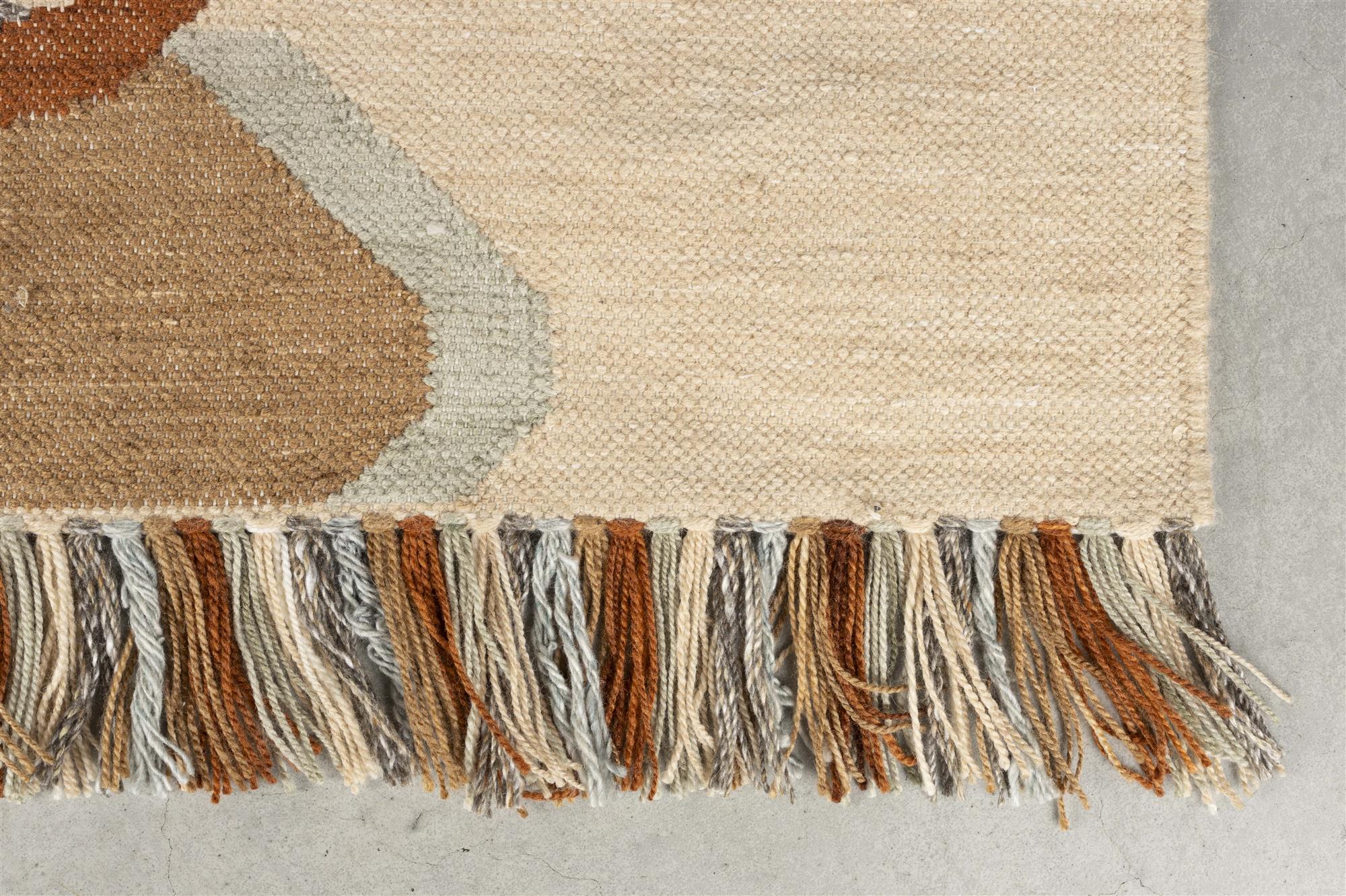 Zuiver Saigon Orange Upcycled PET Rug 160 x 230 cm