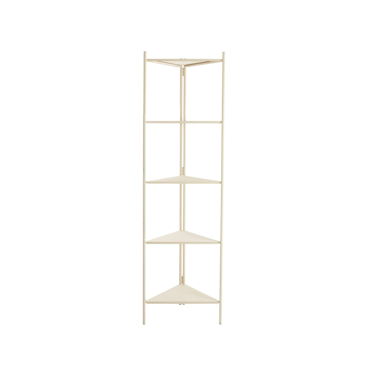 Cream Metal Open Display Unit