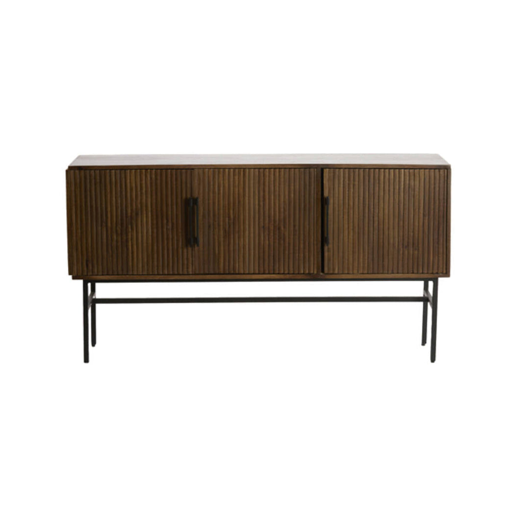 Abage Dark Brown Wood Sideboard