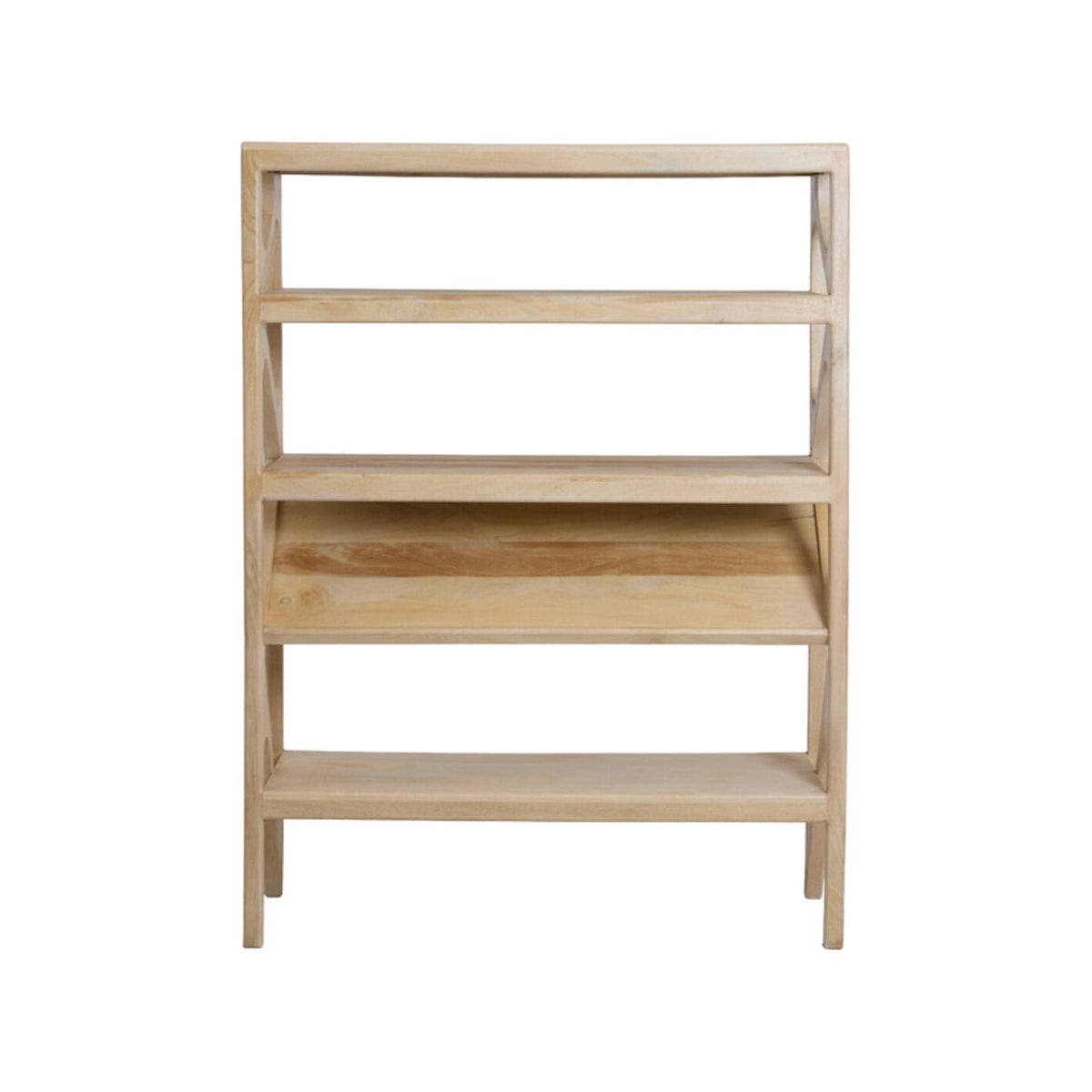 Yuki Natural Mango Wood Open Display Unit