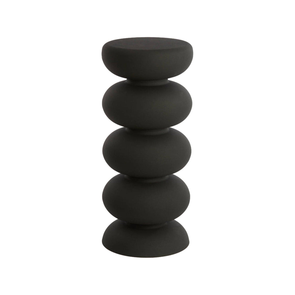 Kobodo Matt Black Metal Plinth 80cm