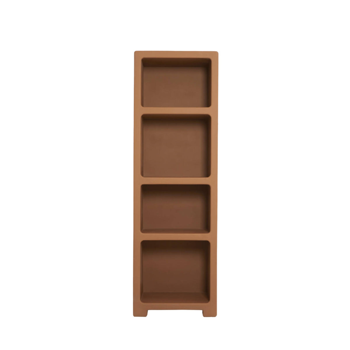 Naluno Terracotta Wood Storage Cabinet