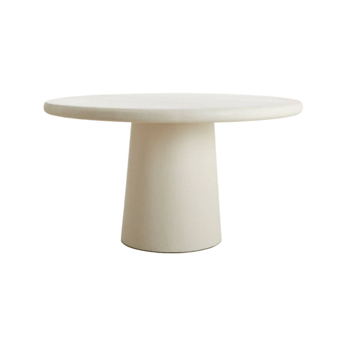 Kulona Cream Wood Round Dining Table 140cm
