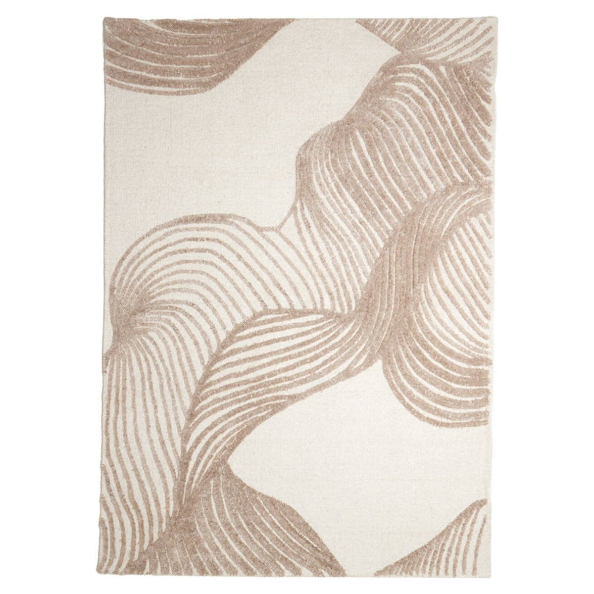 Loriel Cream & Sand Rectangular Rug 300x200cm