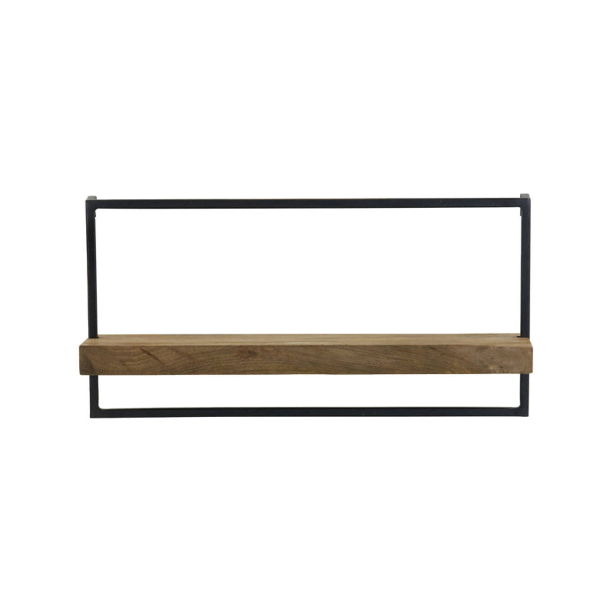 Maddison Dark Brown Wood Wall Shelf 60cm