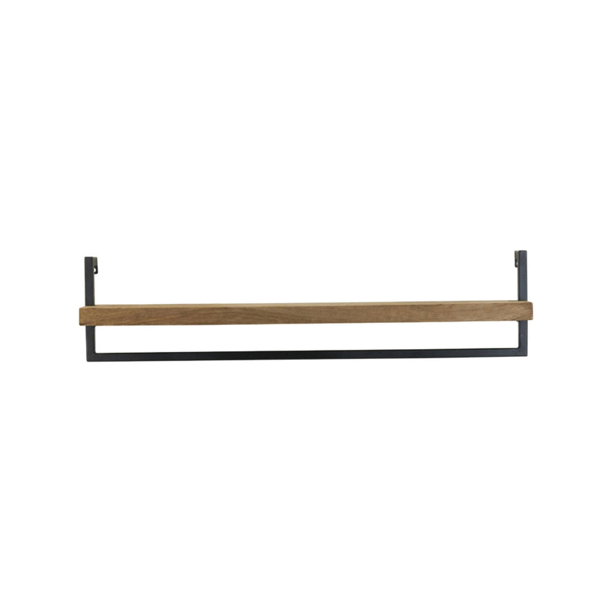 Maddison Dark Brown Wood Wall Shelf 100cm