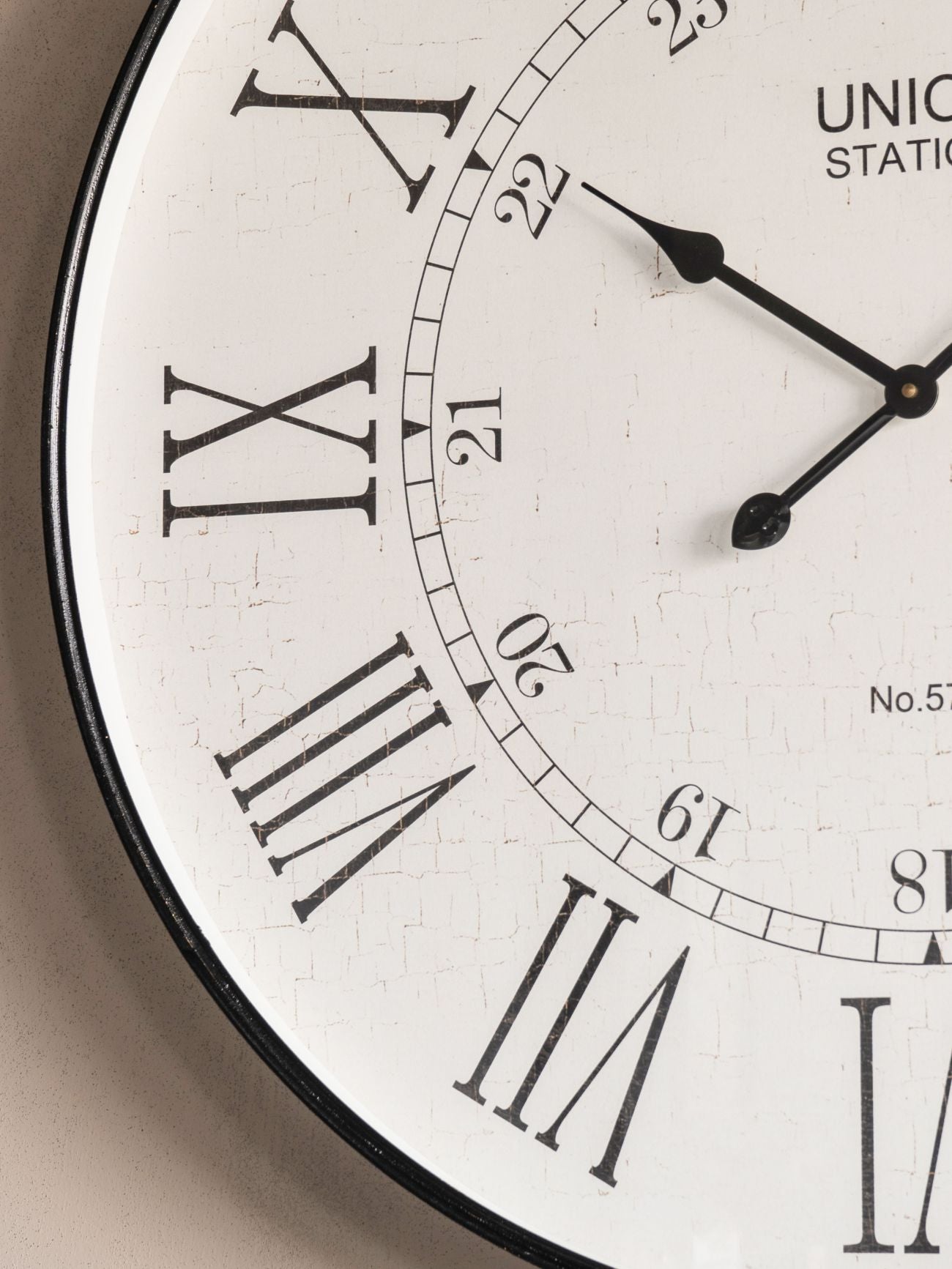 Union Station White Face Wall Clock product detail