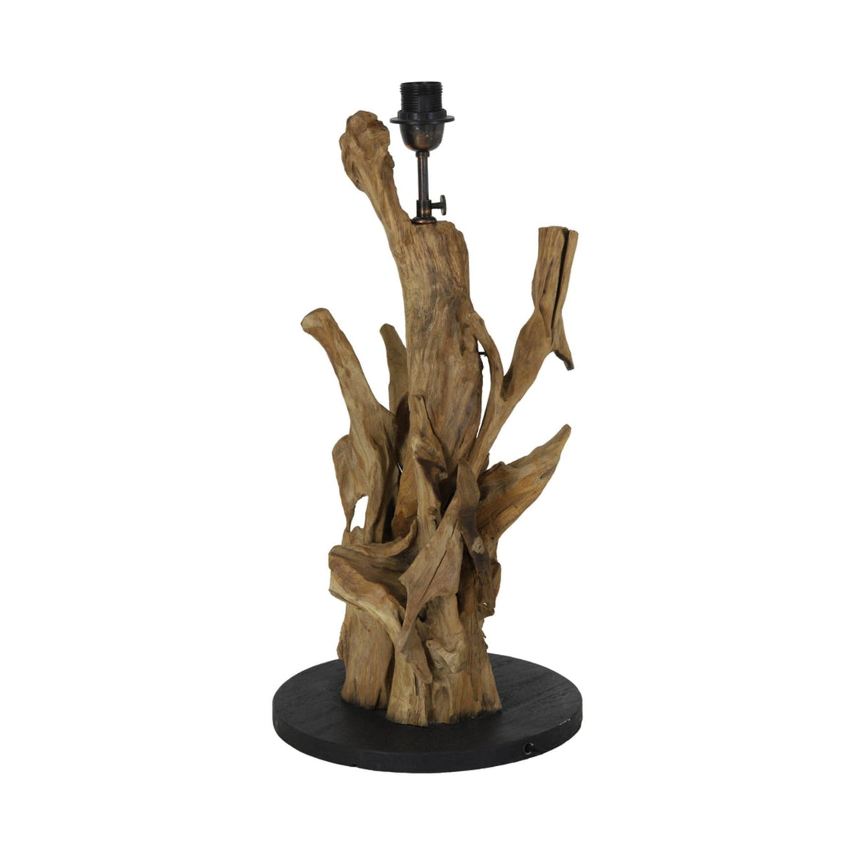 Arbanasi Wood Table Lamp Base