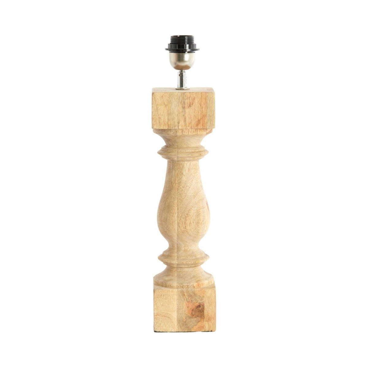 Cumani Natural Wood Table Lamp Base 47cm
